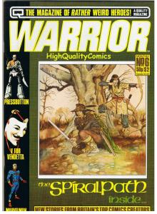 WARRIOR #6, Magazine, VF, V for Vendetta, Miracleman, Alan Moore, Dillon, 1982