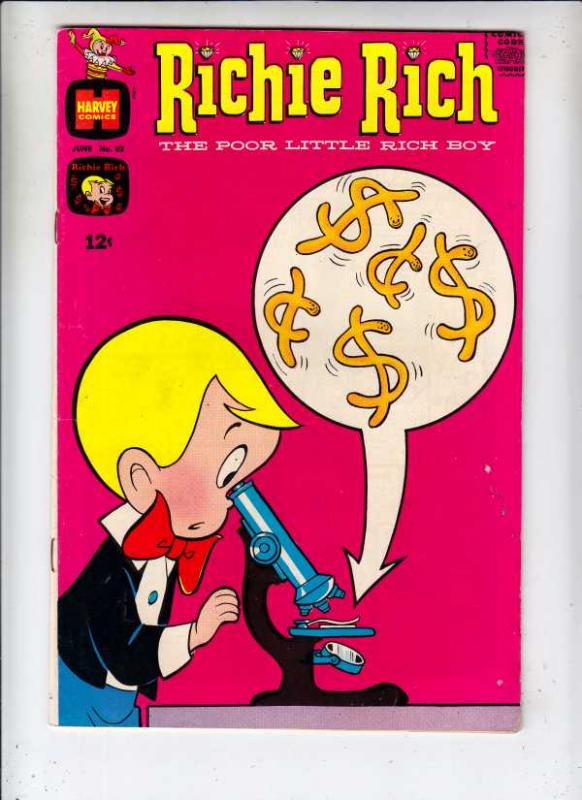 Richie Rich #82 (Jun-69) VF+ High-Grade Richie Rich