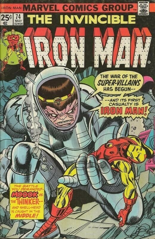 iron man vintage comic cover