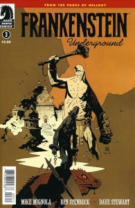 Frankenstein Underground #3 VF/NM ; Dark Horse | Mike Mignola