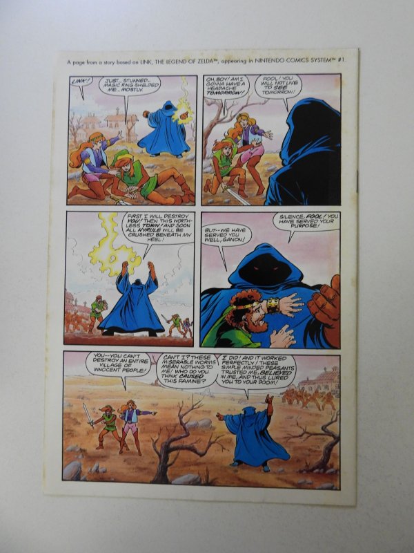 Nintendo Comics System Sneak Preview #0 (1990) FN condition