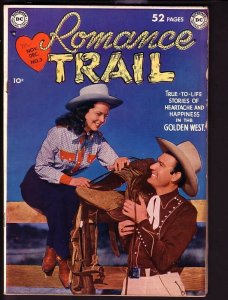 ROMANCE TRAIL #3-ALEX TOTH ART-1949-HIGH GRADE-WESTERN FN-