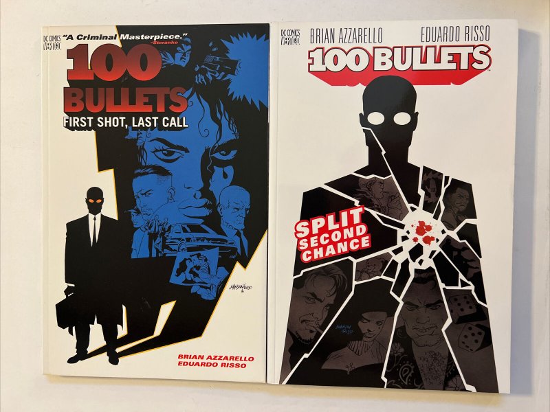 100 BULLETS TPB Vol 1-13 Complete + BROTHER LONO VERTIGO COMICS GRAPHIC NOVELS