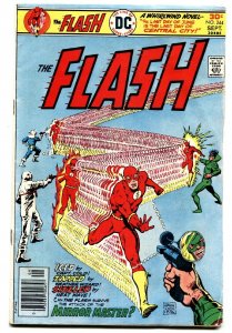 FLASH COMICS #244 Mirror Master comic book-1976