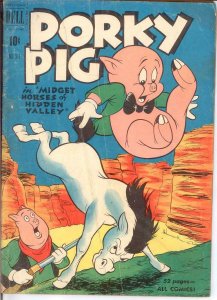 PORKY PIG (1942-1962 DELL) F.C. 311 GOOD 1950