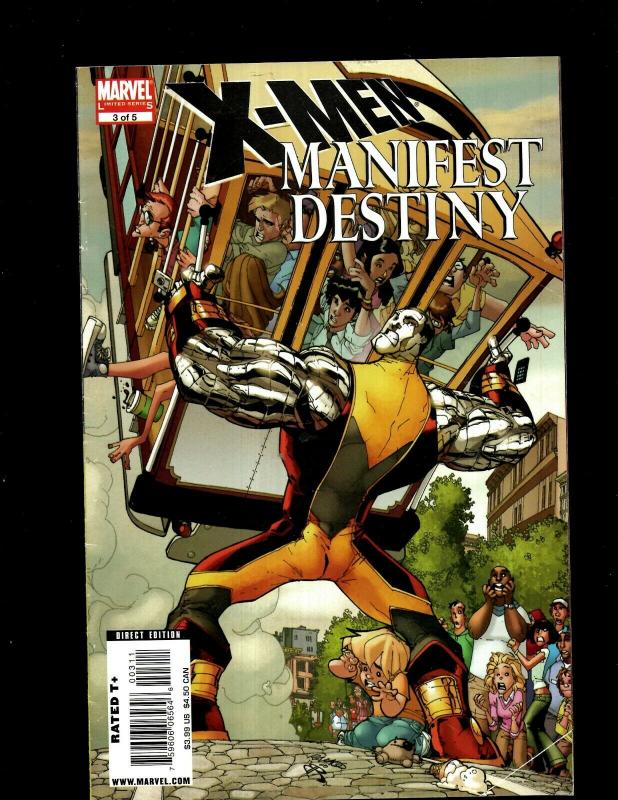 10 Comics X-Men Unlimited 12 Omega Flight 1 Manifest Destiny 3 2 1 +MORE J398 