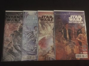 STAR WARS: SHATTERED EMPIRE #1, 2, 3, 4 Fine Condition