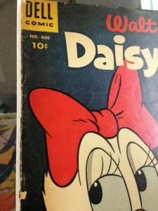 Dell Four Color 600 Daisy Duck Diary (#1)  GD/VG (Nov. 1954)