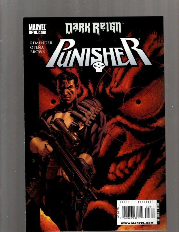 Lot Of 12 Punisher Marvel Comic Books # 1 2 3 4 5 6 7 8 9 10 11 12 SpiderMan RP4