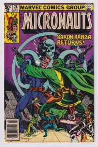 Marvel Comics! The Micronauts! Issue #26!