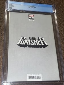 Punisher 1 (2018) Gabrielle Dell Otto Virgin Variant, CGC Graded 9.8