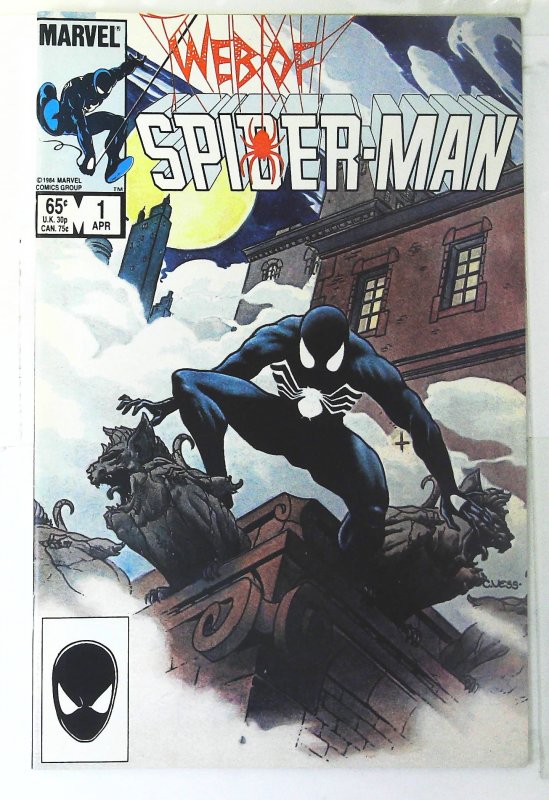 Web of Spider-Man (1985 series)  #1, NM- (Actual scan)