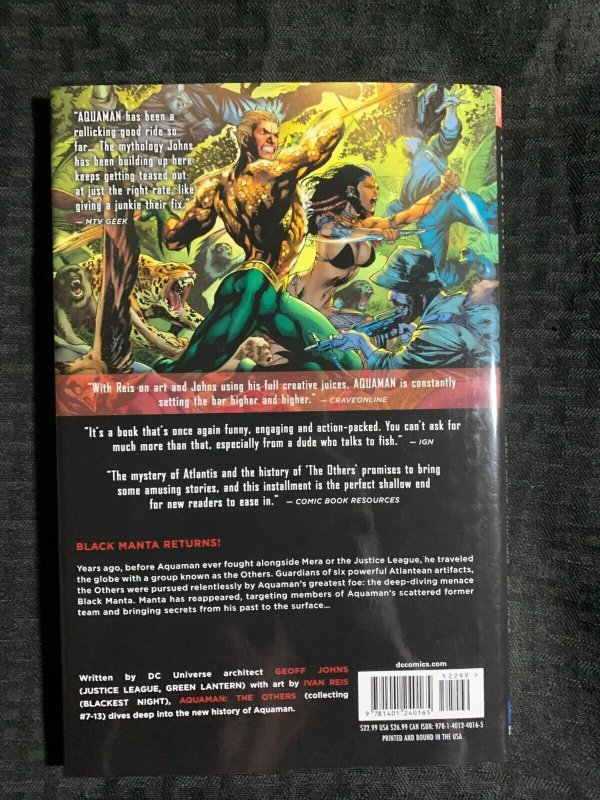 2013 AQUAMAN Volume 2 The Others HC/DJ VF+/VF 1st DC Comics