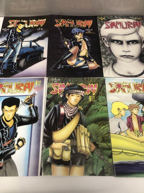 Samurai (1988) Set Issues # 1-7 Missing  #6• Aircel Publishing LTD • Barry Blair