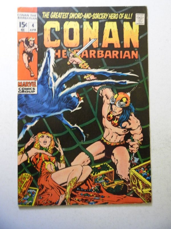 Conan the Barbarian #4 (1971) FN+ Condition