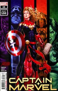 Captain Marvel Vol 9 #16 Marvel Comics (2020) Mark Brooks 1st Print Comic Book