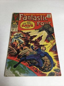 Fantastic Four 62 gd good 2.0 1st Blastaar Marvel