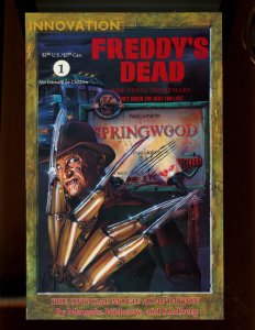 Freddy's Dead: The Final Nightmare #1 - John T. Dismukes Cover. (9.0/9.2) 1991