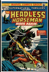 Supernatural Thrillers #6 (1973) Headless Horseman