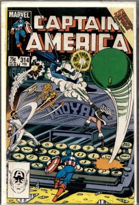 Captain America #314 (1986) Captain America