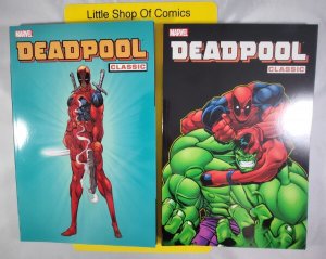Deadpool Classic Volume 1 & Volume 2 TPB Contains New Mutants #98 & Circle Chase