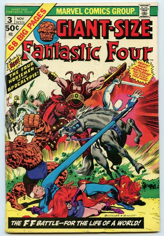 Giant-Size Fantastic Four 3 Nov 1974 VG (4.0)