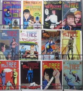 MS. TREE #1-35 PLUS BONUS BOOKS!Hard-boiled fiction by Max Collins&Paul Beatty