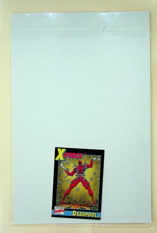 X-Force #1 - Deadpool Card (Aug 1991, Marvel) - Very Fine/Near Mint