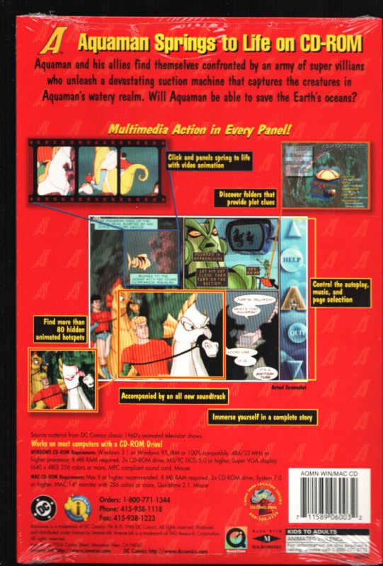 Aquaman #1  1995 - DC  -NM - Comic Book