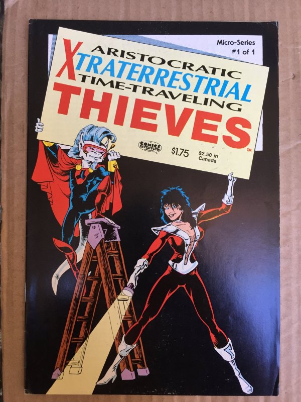 Aristocratic Xtraterrestrial Time-Travelling Thieves #4 (1987)