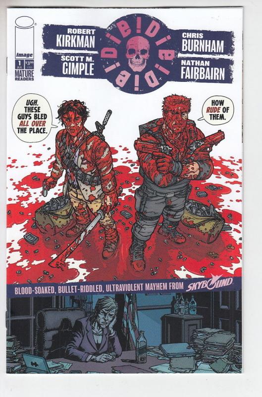 DIE DIE DIE RETAILER THANK YOU SPECIAL VARIANT KIRKMAN 10 Cover Variant Set NM-