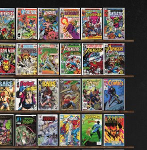 Huge Lot 140+ Comics with Dazzler, Barb Wire, Hardcase, Firearm & More!