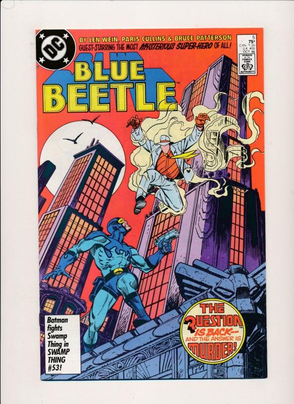 DC Comics BLUE BEETLE lot #4,5,9,10,12,20,21 ('86-87) ~ VF/N (PF198) 7 Comics