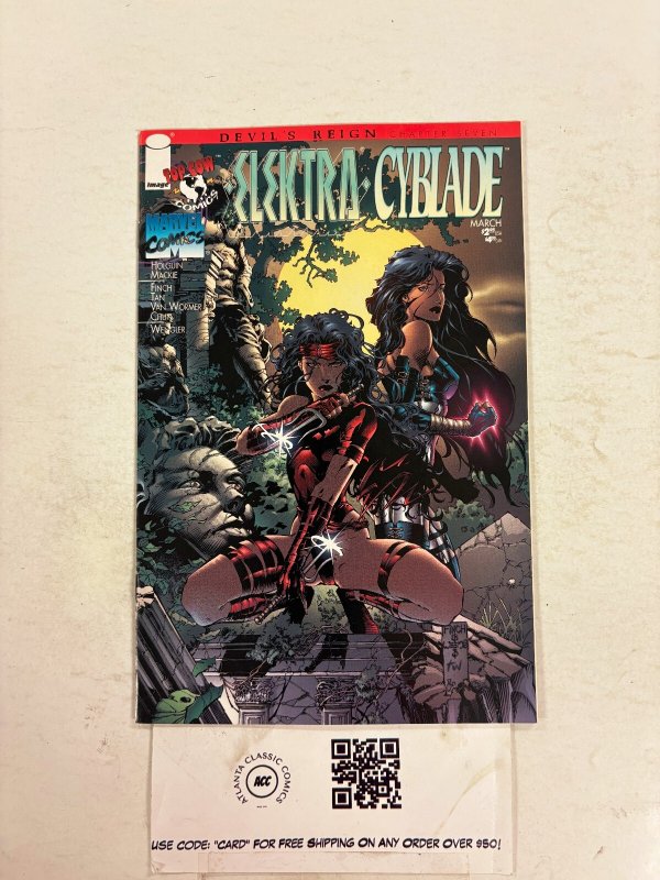 Elektra Cyblade #1 NM Image Top Cow Marvel Comic Books 21 Hh101