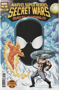 Marvel Super Heroes Secret Wars Battleworld # 1 Olliffe Variant NM [U2]