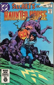 Secrets of Haunted House #44 Direct Edition (1981) Abel
