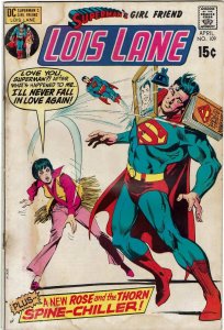 Superman's Girlfriend Lois Lane #109 Rose & Thorn VG
