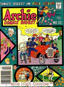 ARCHIE COMICS DIGEST (1973 Series) #33 Very Fine Comics Book