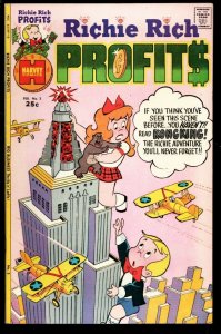 Richie Rich Profits #3 1974-Harvey-Kong King parody story-High grade-VF