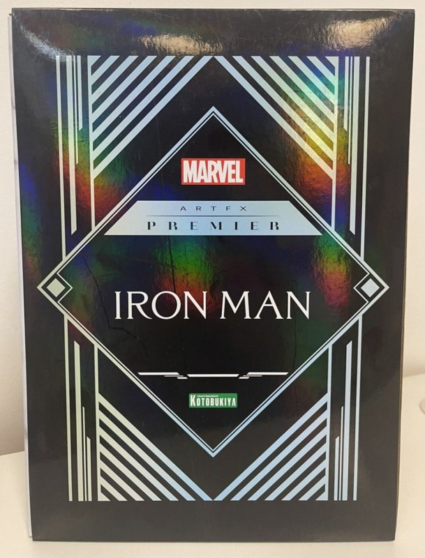 Kotobukiya Marvel ArtFX Premier Iron Man 1/10 Scale Pre-Painted Model Kit WH