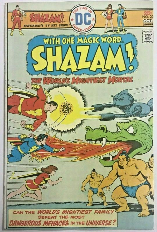 SHAZAM#20 VF 1975 DC BRONZE AGE COMICS 