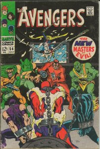Avengers #54 Vintage 1968 Marvel Comics 1st Ultron Cameo 2nd Black Knight