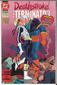 Deathstroke the Terminator #11 (1992) 9.6 NM+