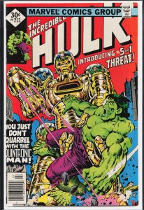 The Incredible Hulk #213 (1977) Hulk