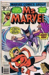 Ms Marvel #9 ORIGINAL Vintage 1977 Marvel Comics 1st Deathbird