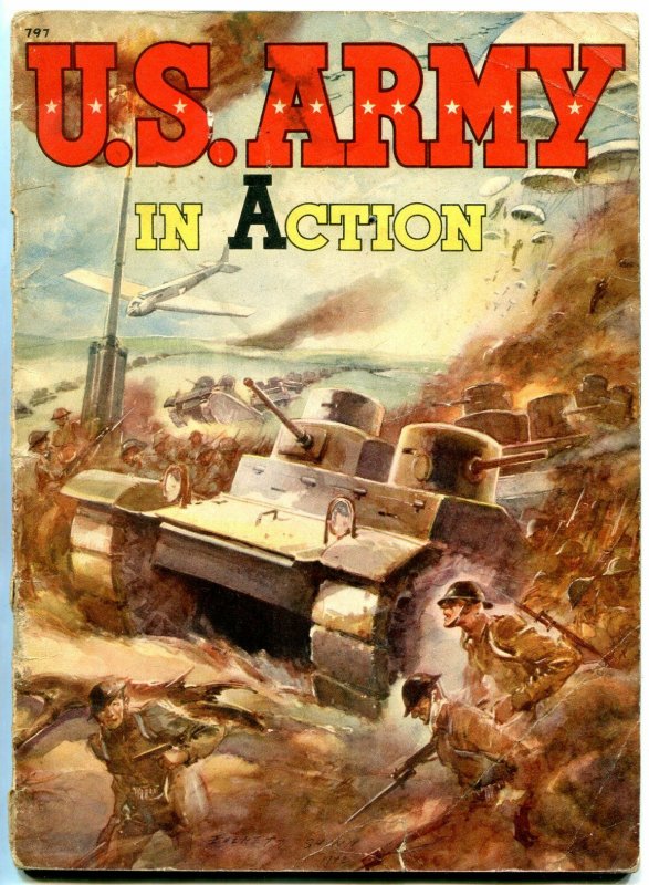 US Army in Action 1942- Whitman #797 VG