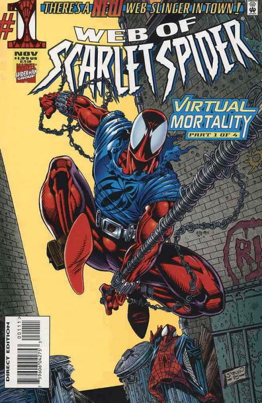 Web of Scarlet Spider #1 VF; Marvel | save on shipping - details inside