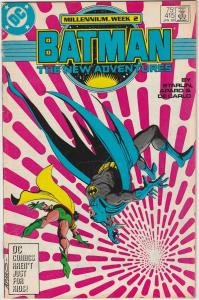 4 Batman DC Comic Books # 412 413 414 415 Robin Starlin Aparo Collins Duffy TW41