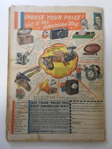 Spy Smasher #8 (1942) FR/GD Cond 1/2 book-length spine split, cover detached