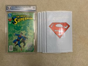 Estate Sale Lot 9.8 White Pages TV/MOVIE 1st appearances Superman #500 & Batman 